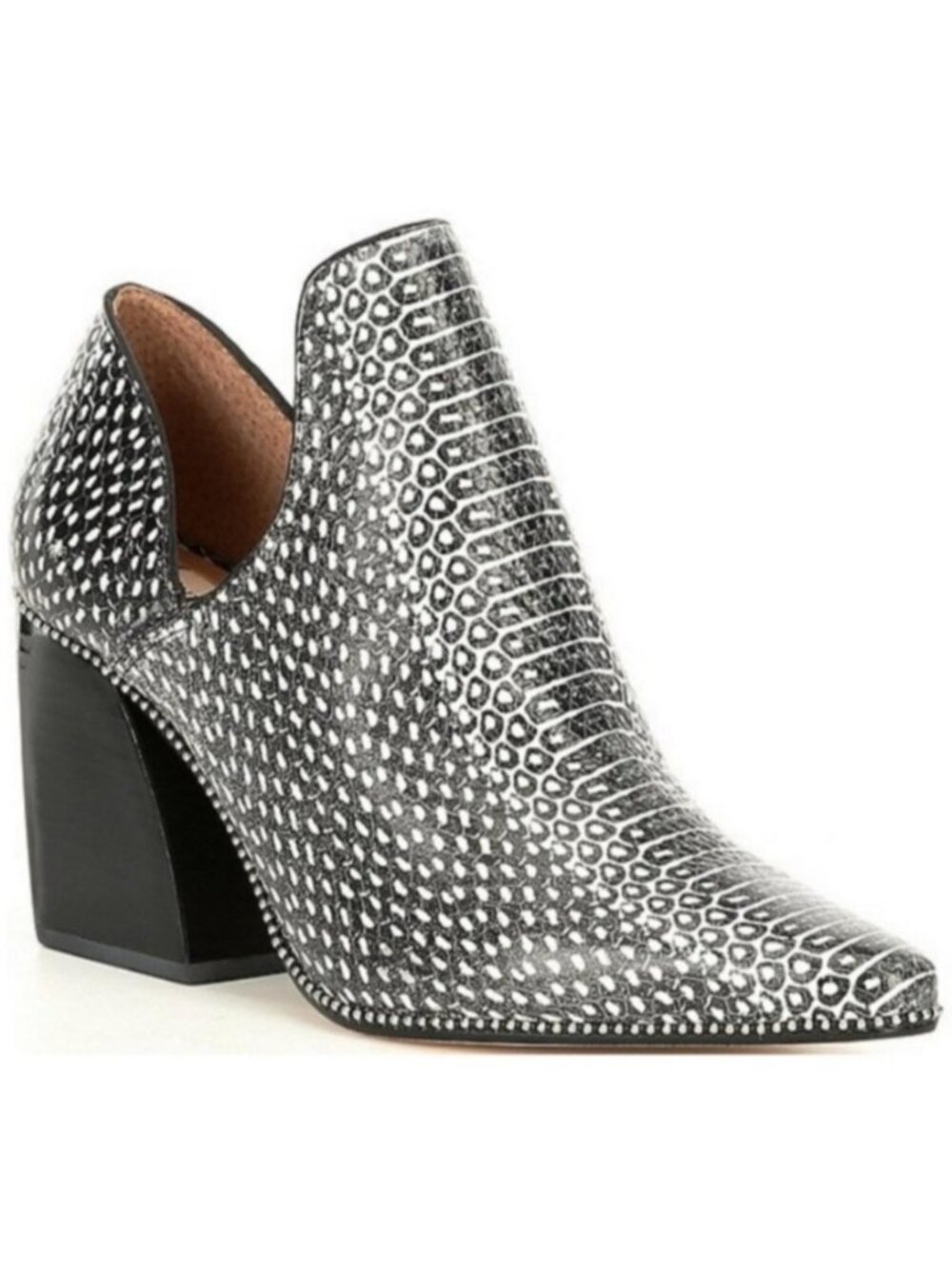 Antonio Melani Snake Leather Bootie Women's SZ 8.5